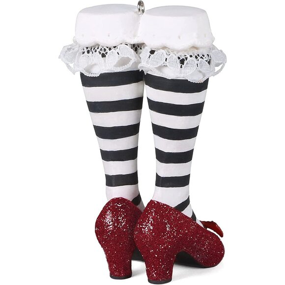 New! Wizard of Oz Ruby Slippers Hallmark Keepsake Christmas Ornament 2021 Witch - Picture 4 of 5